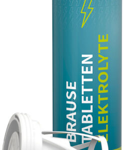 Elektrolyte Brausetabletten mit Werbeetikett
