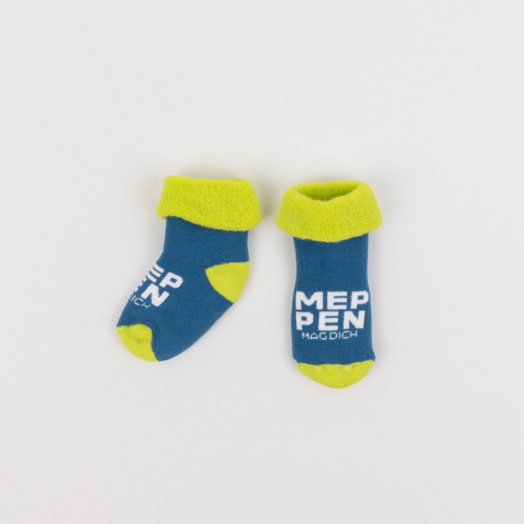 Kuschlige Babysocken als Werbeartikel