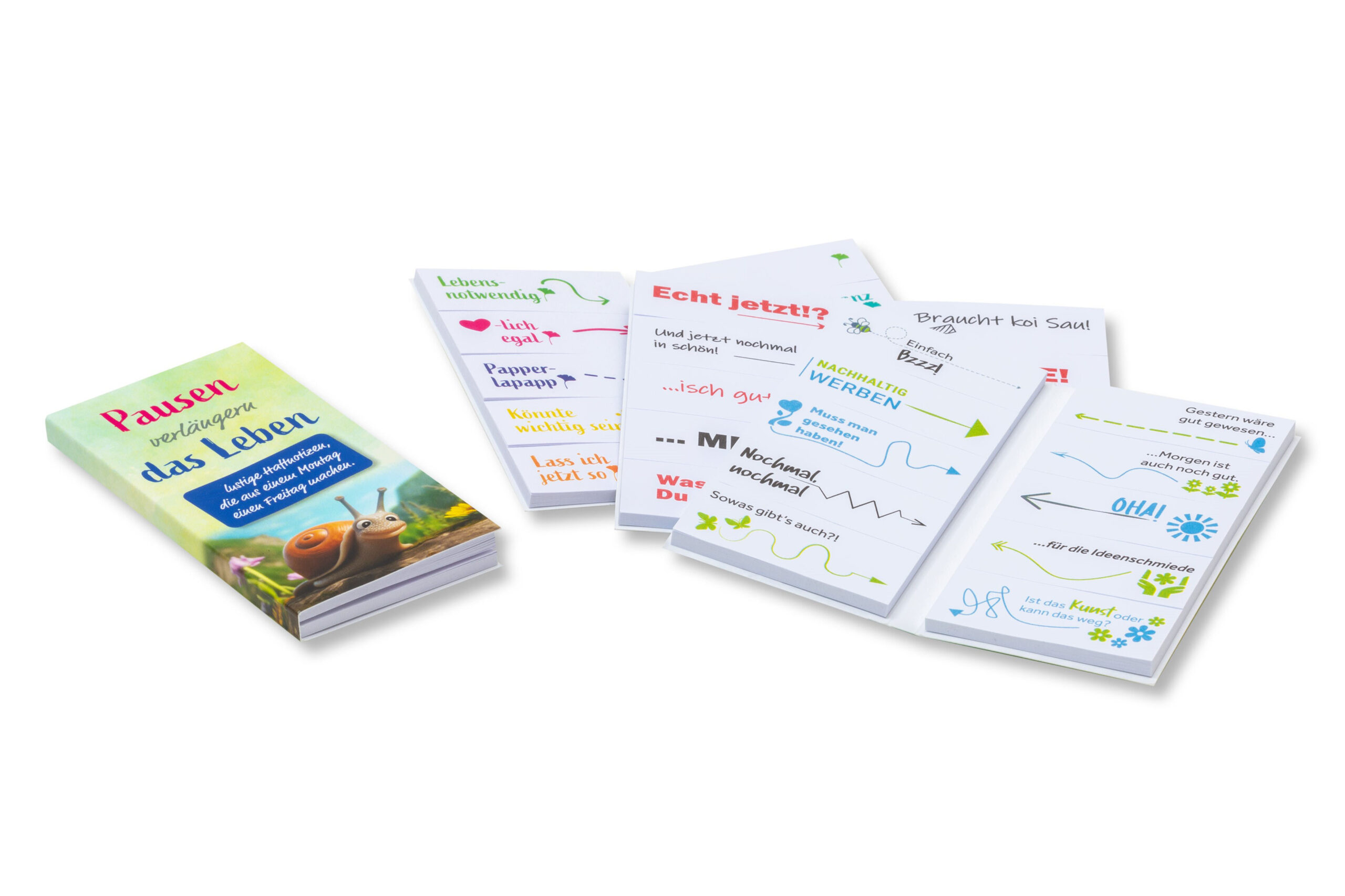 Lustige Indexmarker mit Sprüchen.