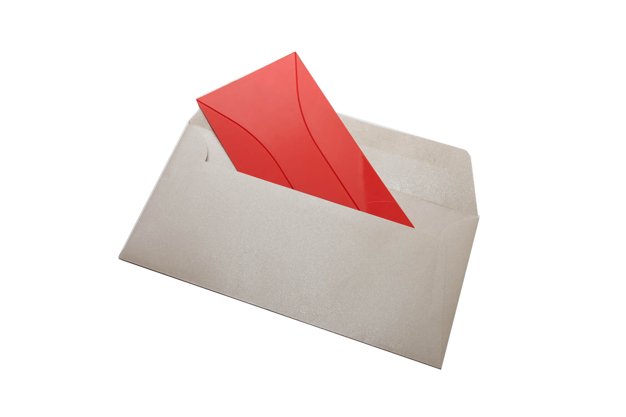 Faltbarer Eiskratzer Ocean zum Versand im Briefumschlag.