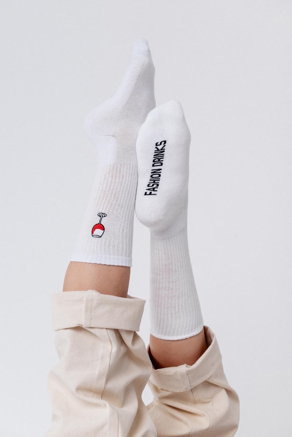 Bestickte Socken von A&M Kreativfabrik GmbH