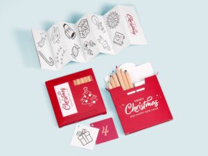 Adventskalender zum ausmalen