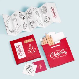 Adventskalender zum ausmalen