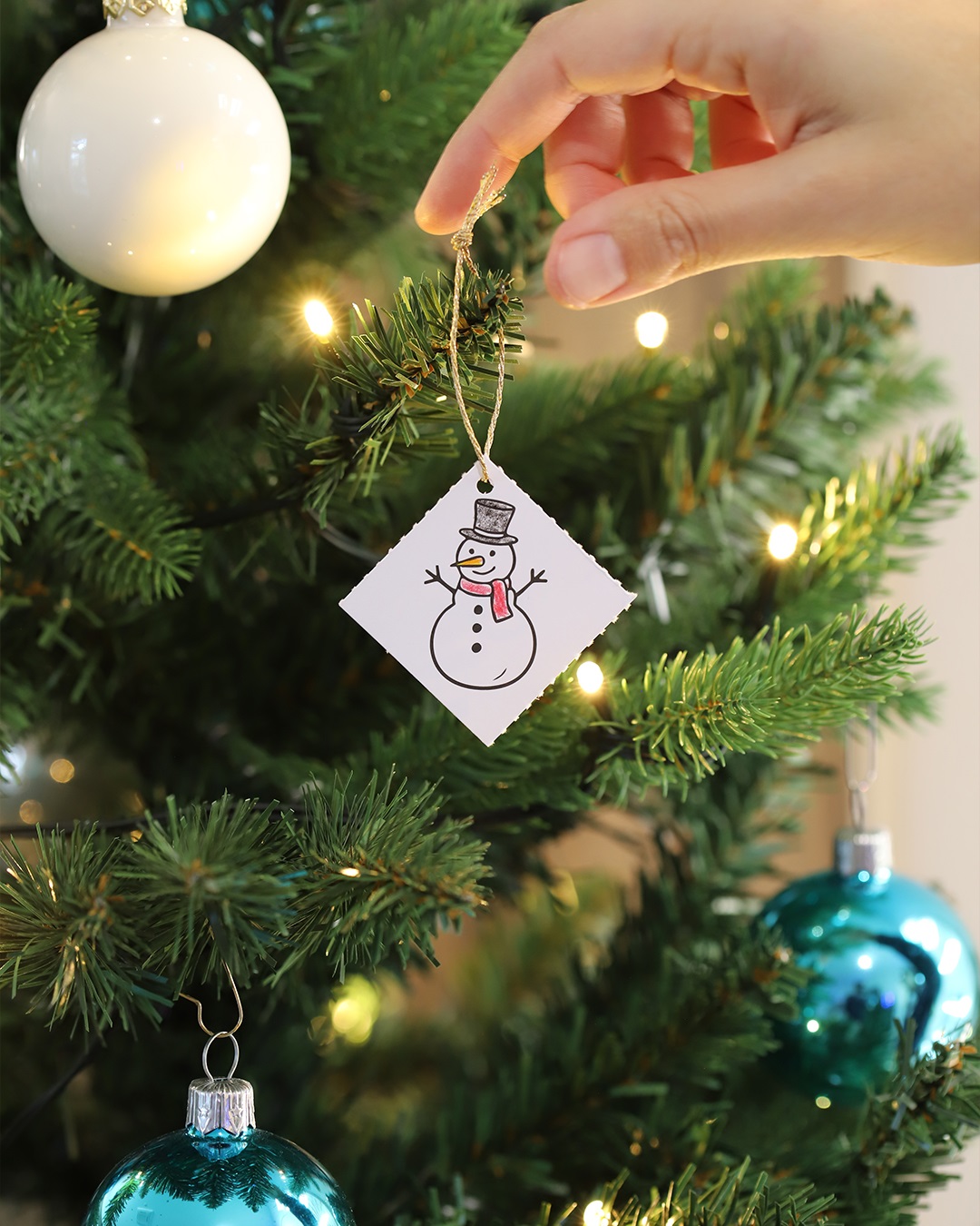 Adventskalender Weihnachtsbaumanhänger