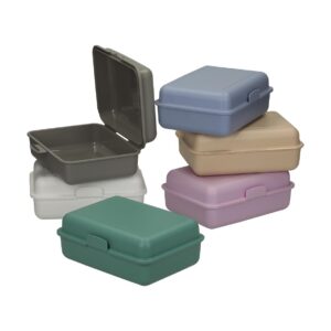 Bio-Brotdose in sieben Naturfarben