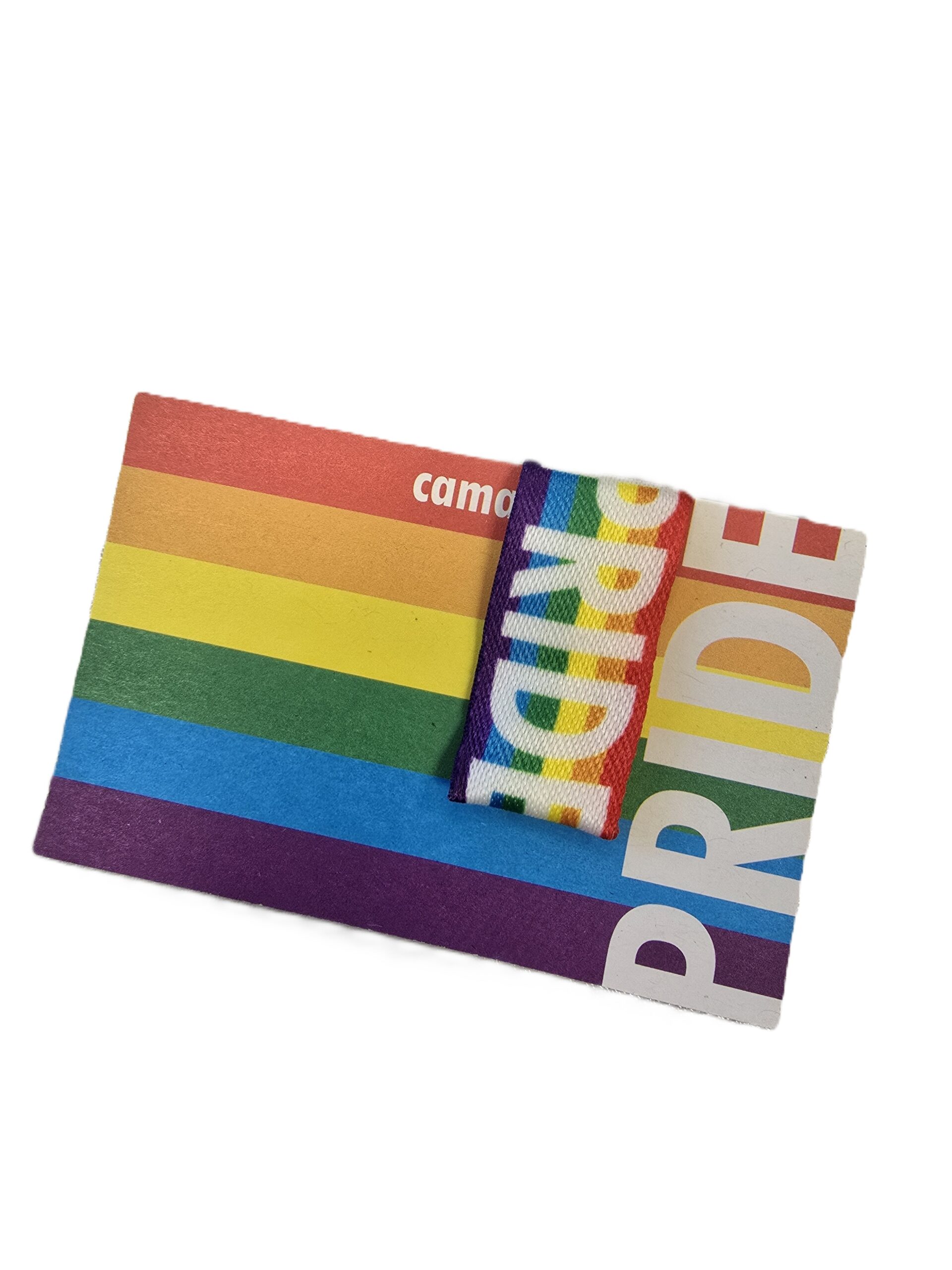 Ecoflip universal auf Trägerkarte bedruckt in Regenbogenfarben