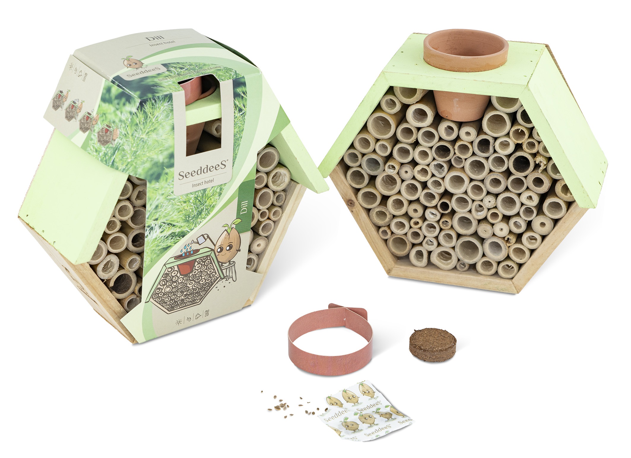 Insektenhotel Hexagon