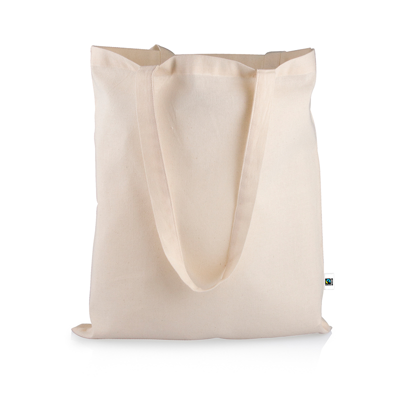 Fairtrade Baumwolltasche natur