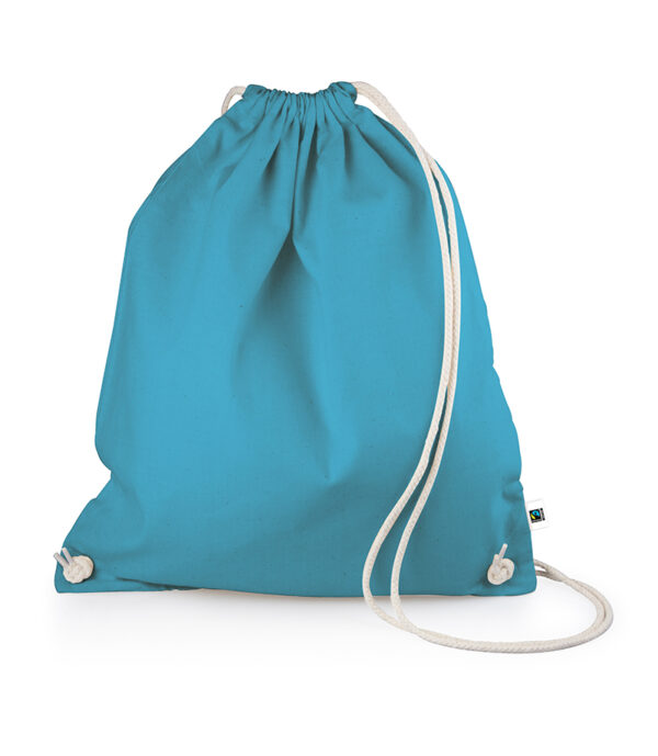 Fairtrade Baumwoll-Rucksack hellbau