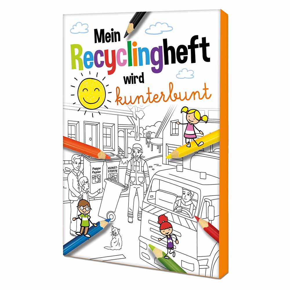 Recycling-Malbuch