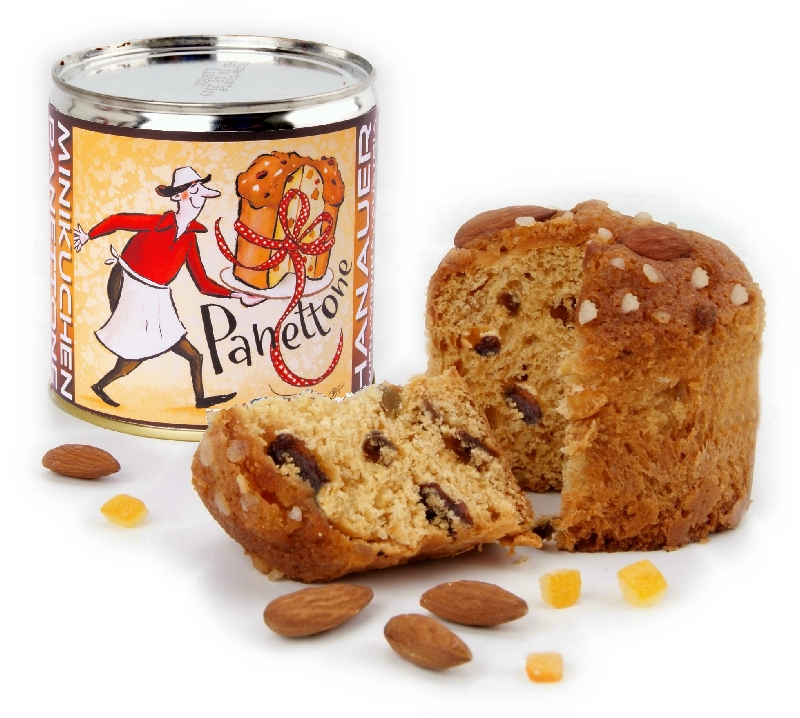Panetone in Geschenkdose