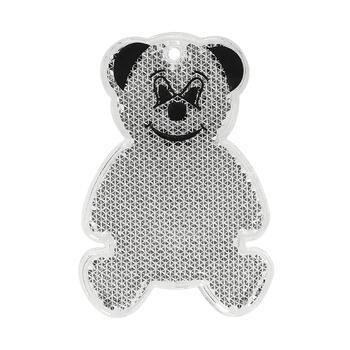 Reflektor transparent in Bärenform