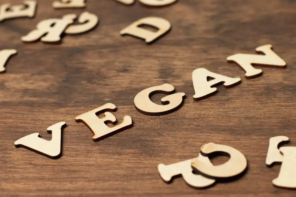 Schriftzug - Veganes Leder von der Kreativfabrik