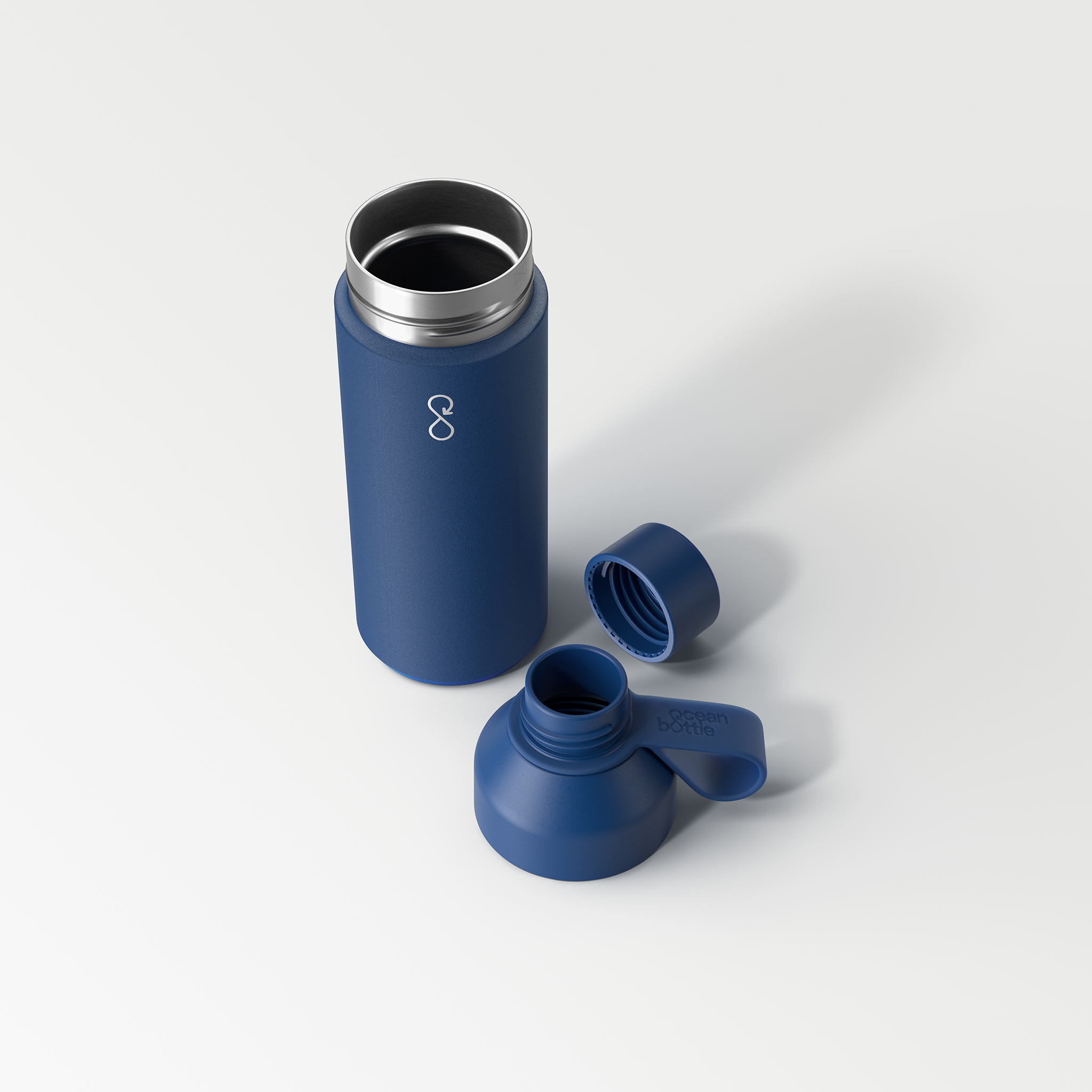 Trinkflasche Ocean in der Farbe Dunkelblau