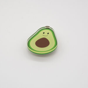 Werbemagnet aus Acrylglas in Form einer Avocado