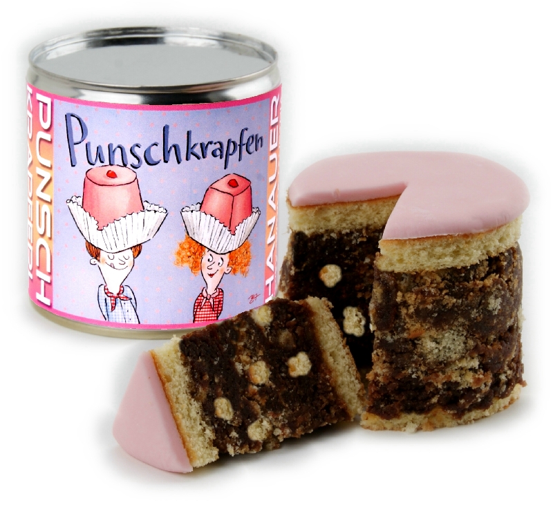 Wiener Punschkrapfen in Geschenkdose