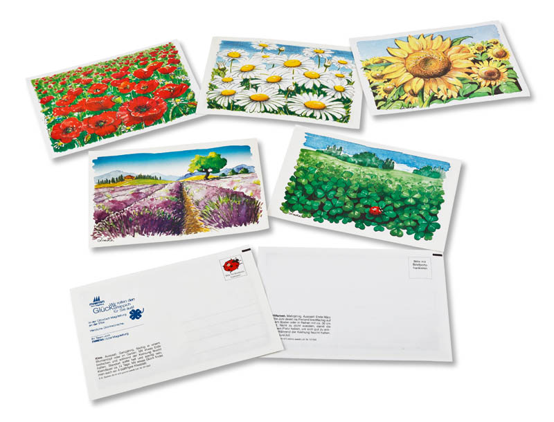 Saat-Postkarten von A&M Kreativfabrik