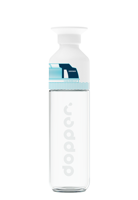 Designwasserflasche DOPPER Glas