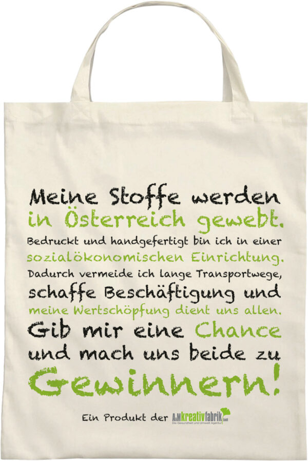 Baumwolltasche Austria