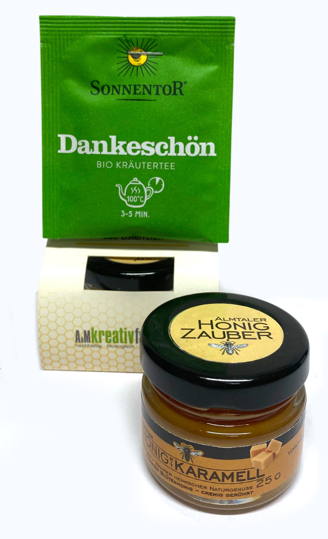 Bio Tee-Honig Set von A&M Kreativfabrik