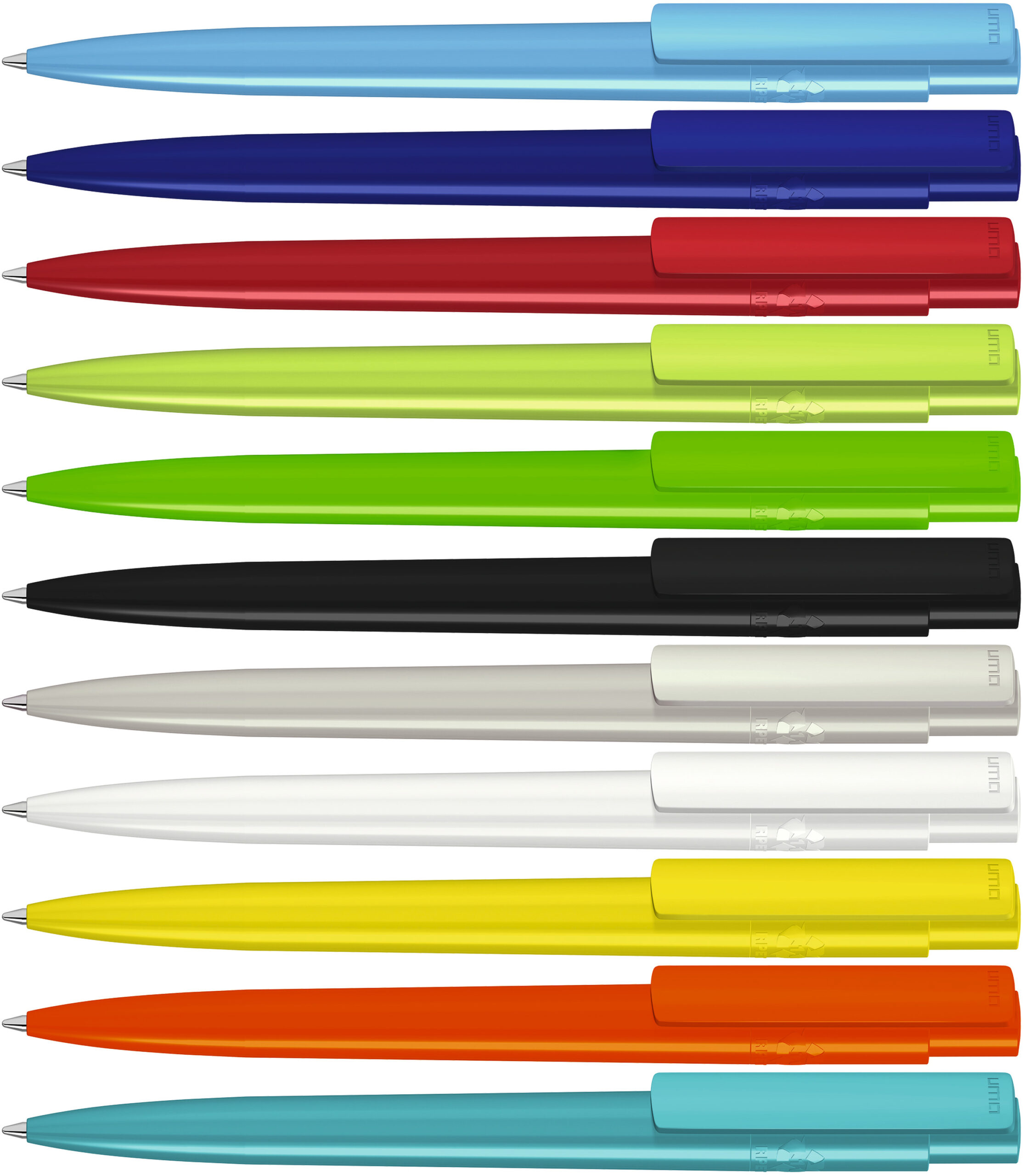 Öko-Kugelschreiber Recycling mit antibakterieller Wirkung 11 Farben