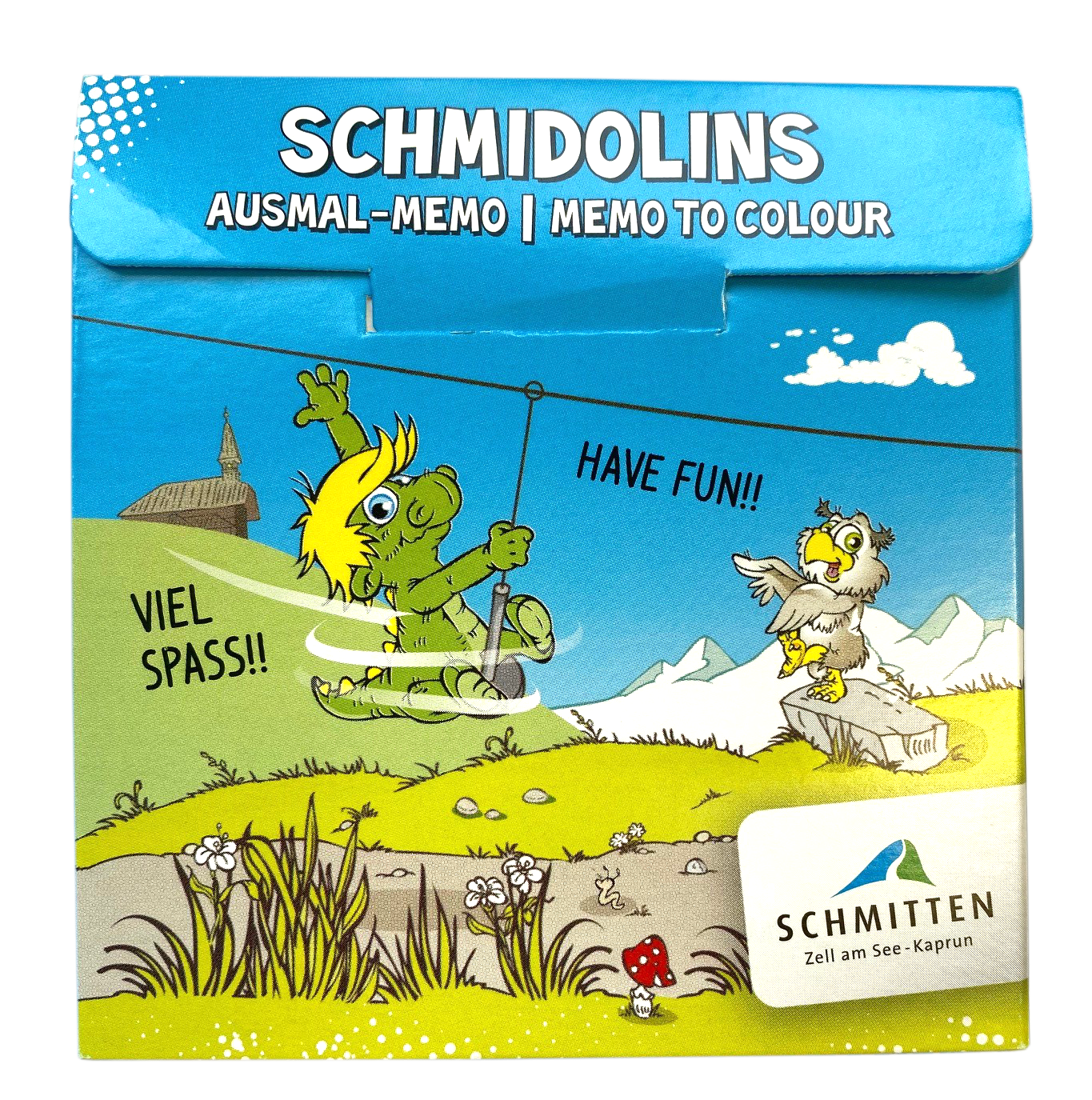 Ausmal-Memo-Spiel inklusive Buntstifte