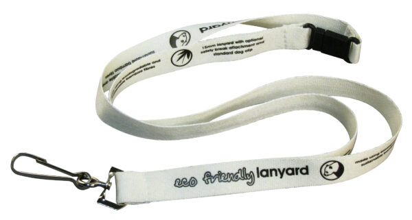 Lanyard aus Bambusfasern mit Druck