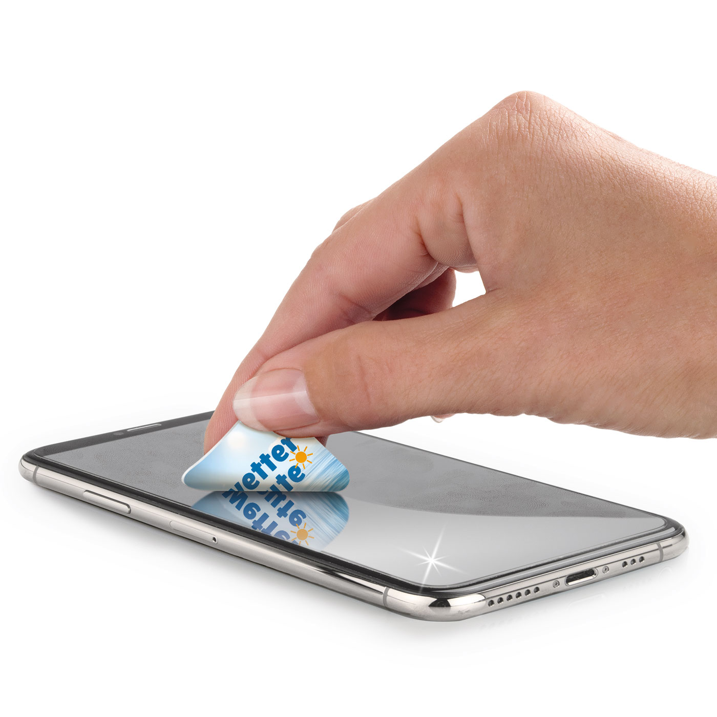 Mini Displayreiniger reinigt Handy