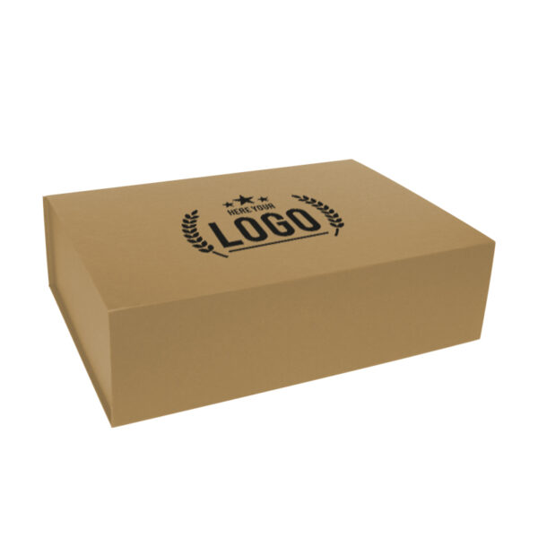 Geschenkverpackungen aus Strohfasern braun