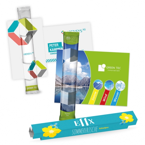 Bio Teesticks mit Mailingkarte