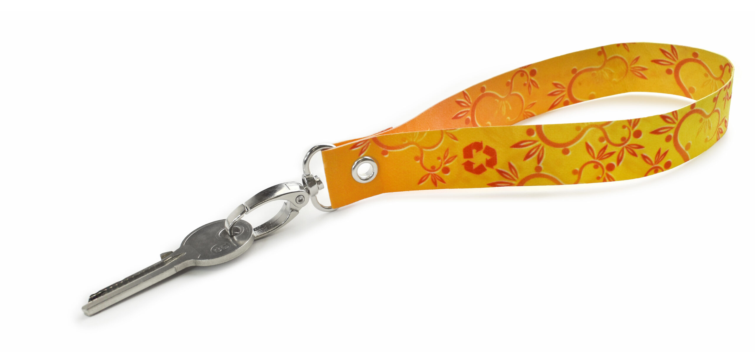 Eco Schlüsselband aus veganem Leder