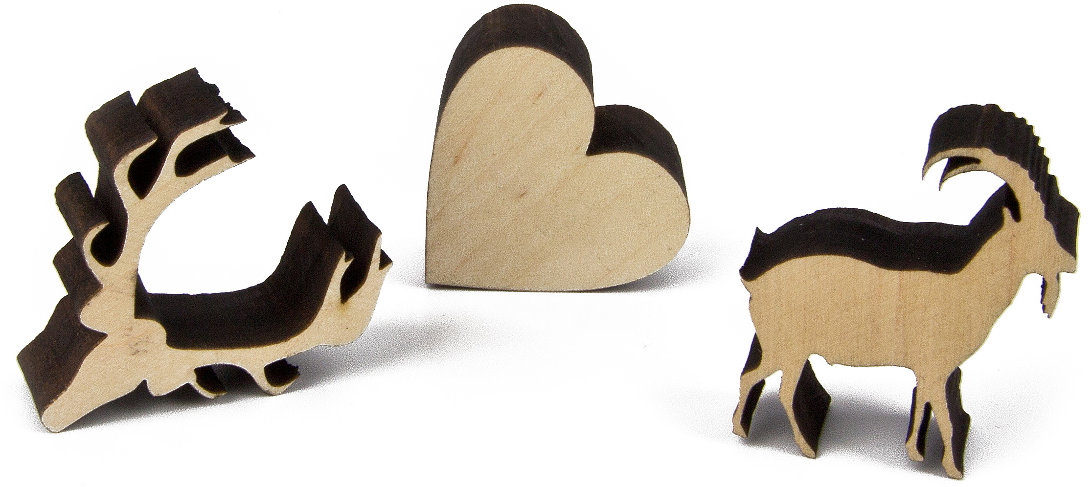 Individuelle Holzfiguren