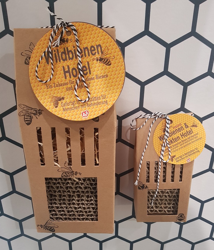 Wildbienenhotel MINI von A&M Kreativfabrik