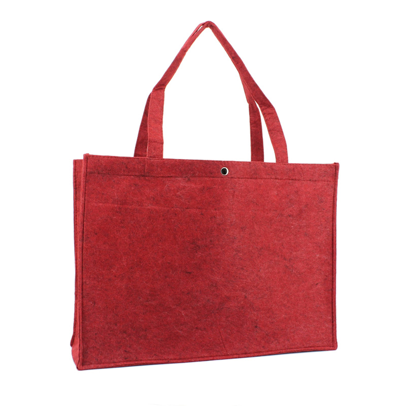 Rote Filztasche