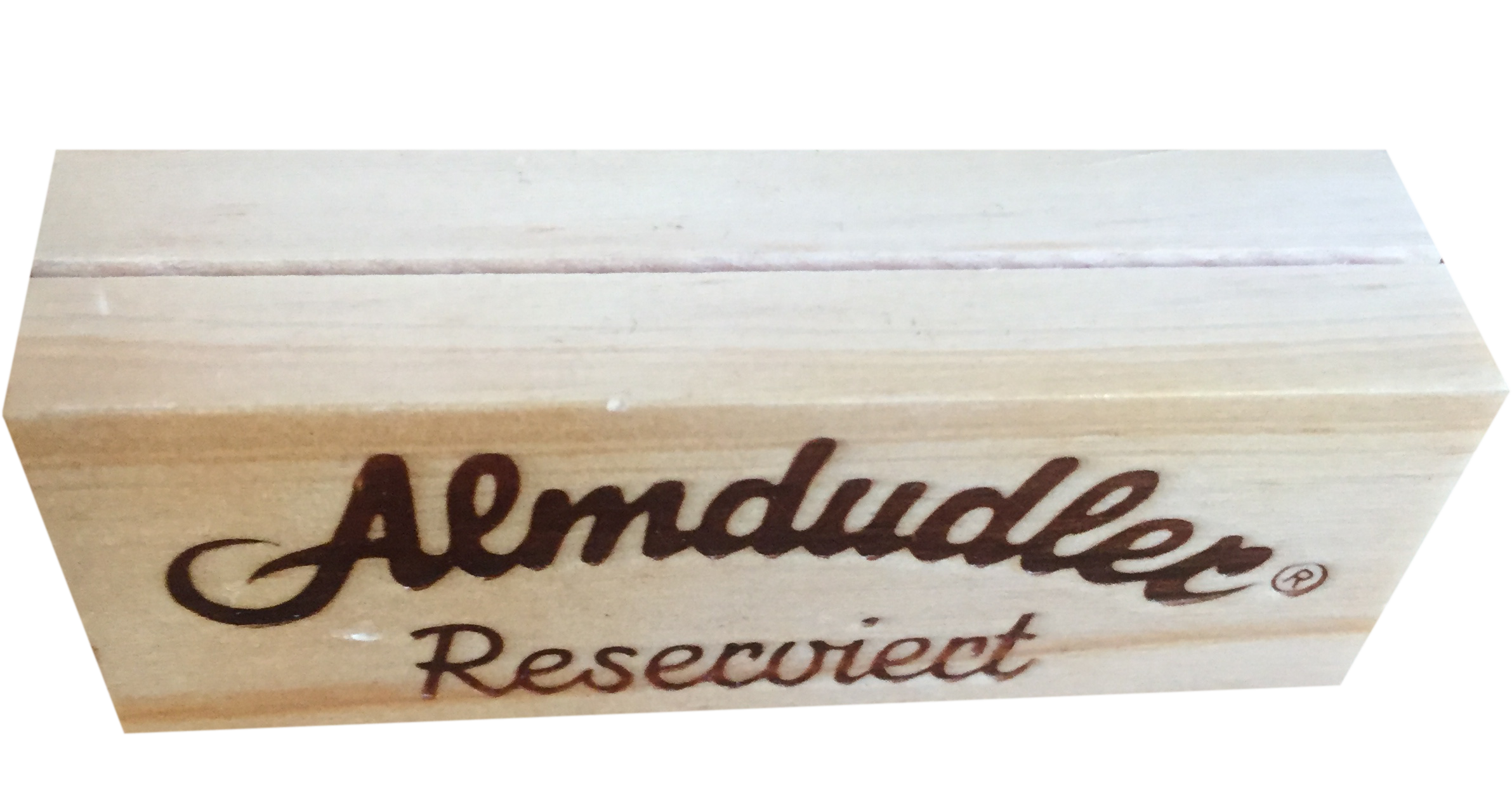 Tischaufsteller Holz Almdudler