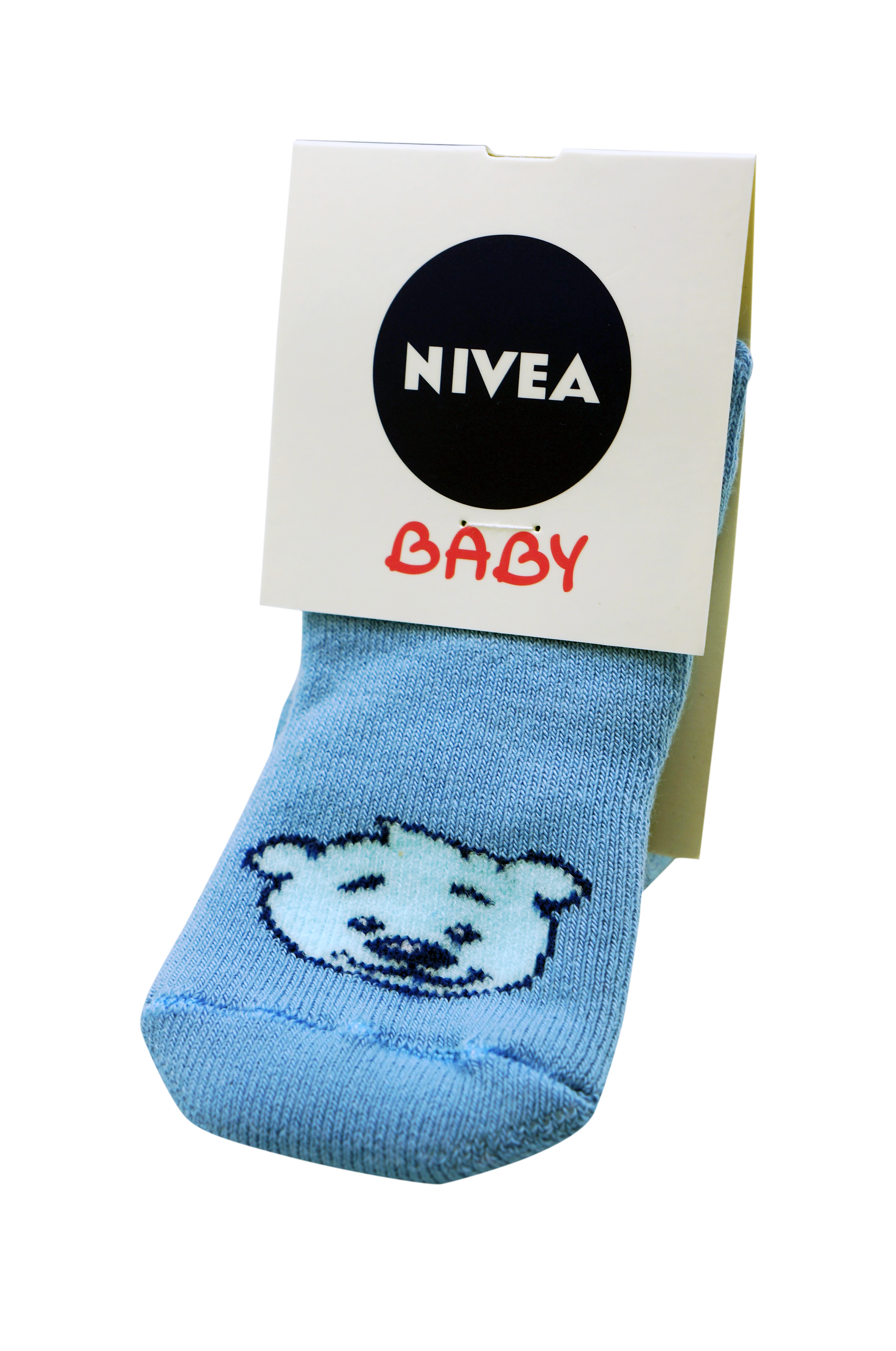 Babysocken mit Trägerkarte individuell bedruckt