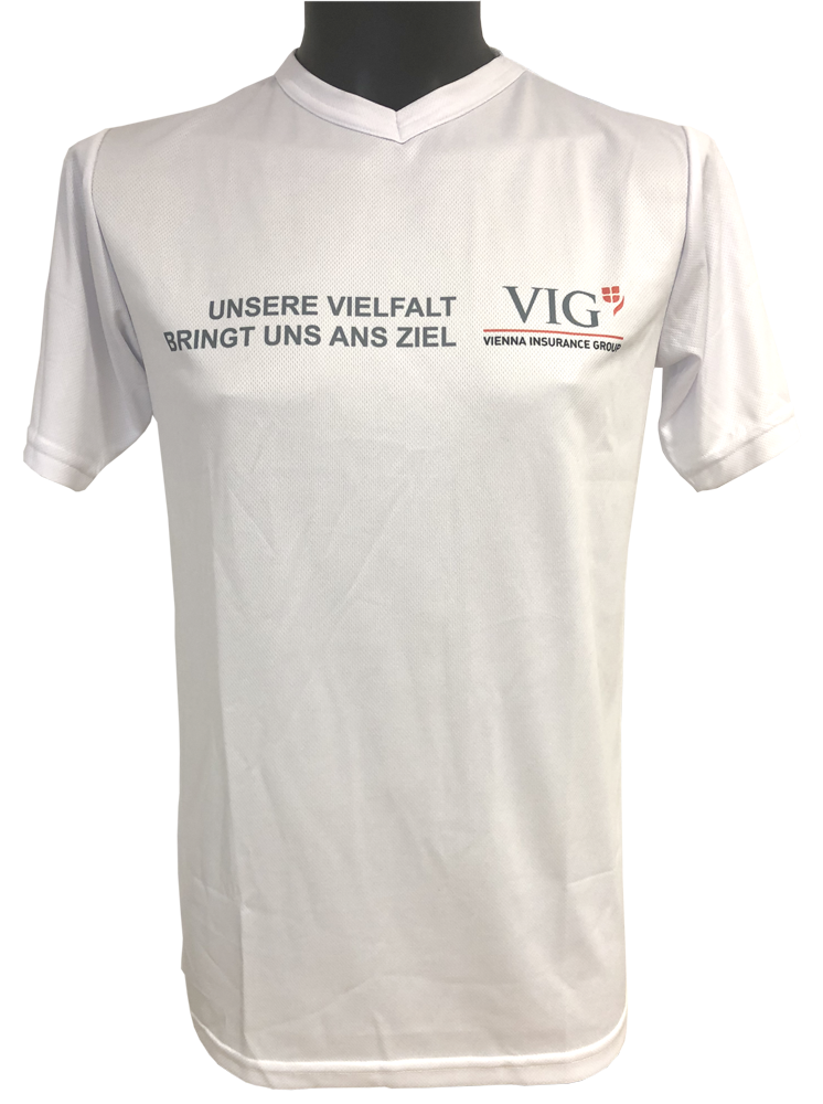 Laufshirts mit individuellem Werbeaufdruck