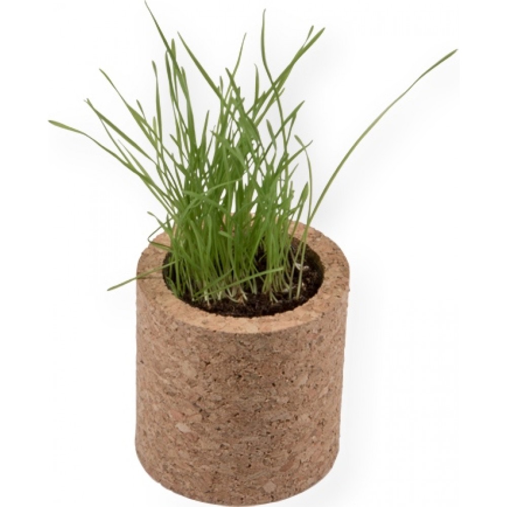 Pflanztopf aus Kork von A&M Kreativfabrik