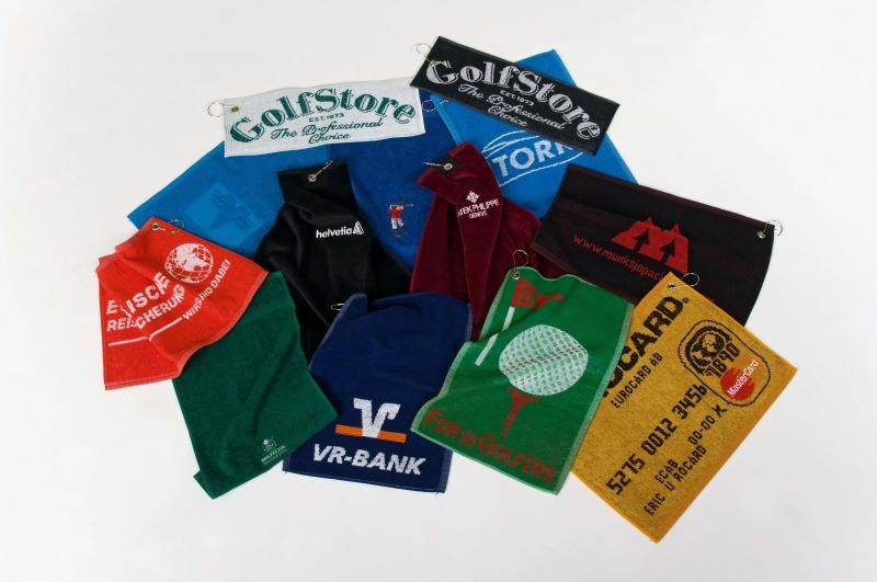 Golftücher aus Frottier von A&M Kreativfabrik