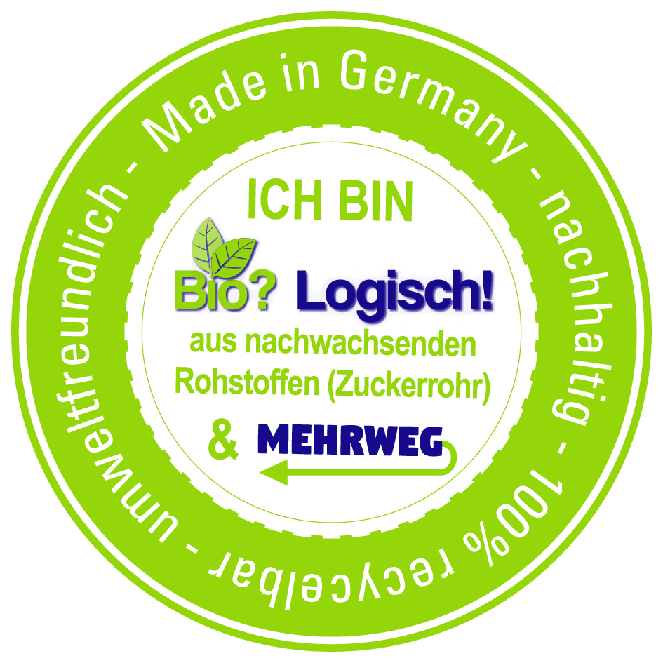 Bio Coffee2go-Becher Logo