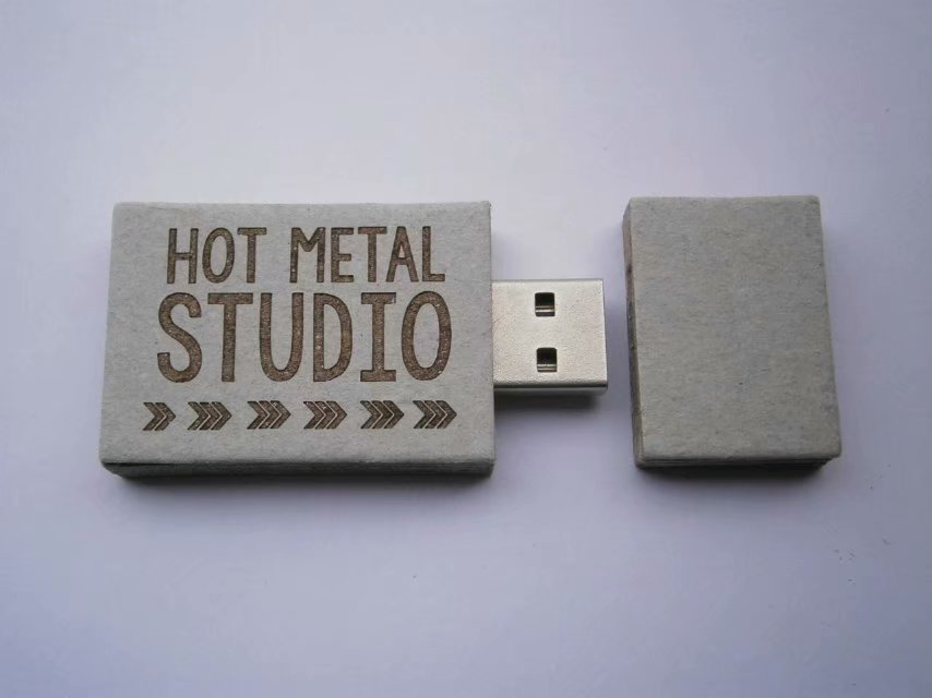 USB-Stick aus Recyclingkarton