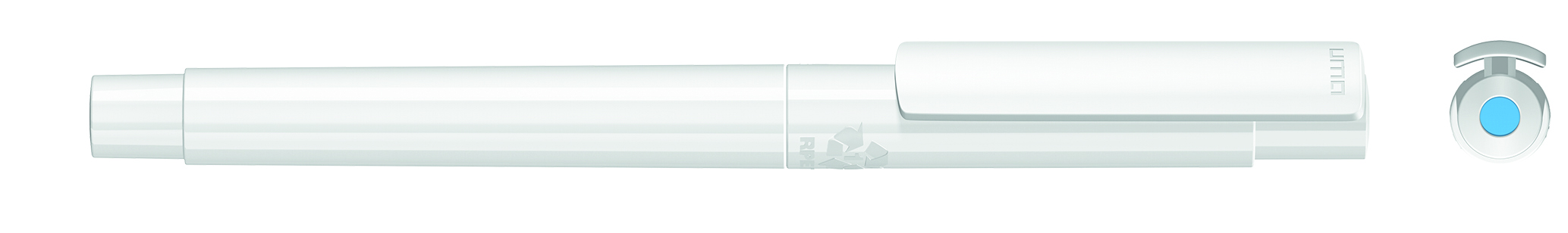 Öko-Textmarker weiß