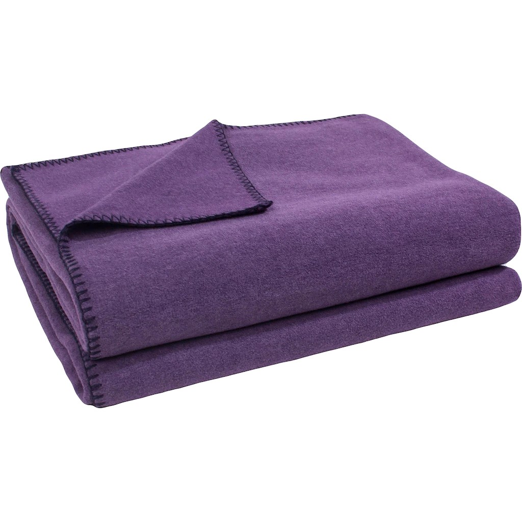 Nachhaltige Kuscheldecke aus Polarfleece