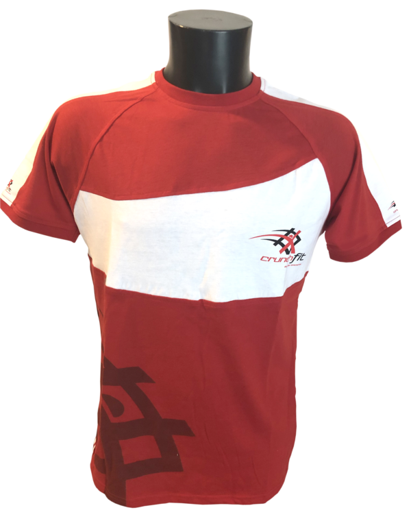 Individuelle T-Shirts eingefärbt und bedruckt.