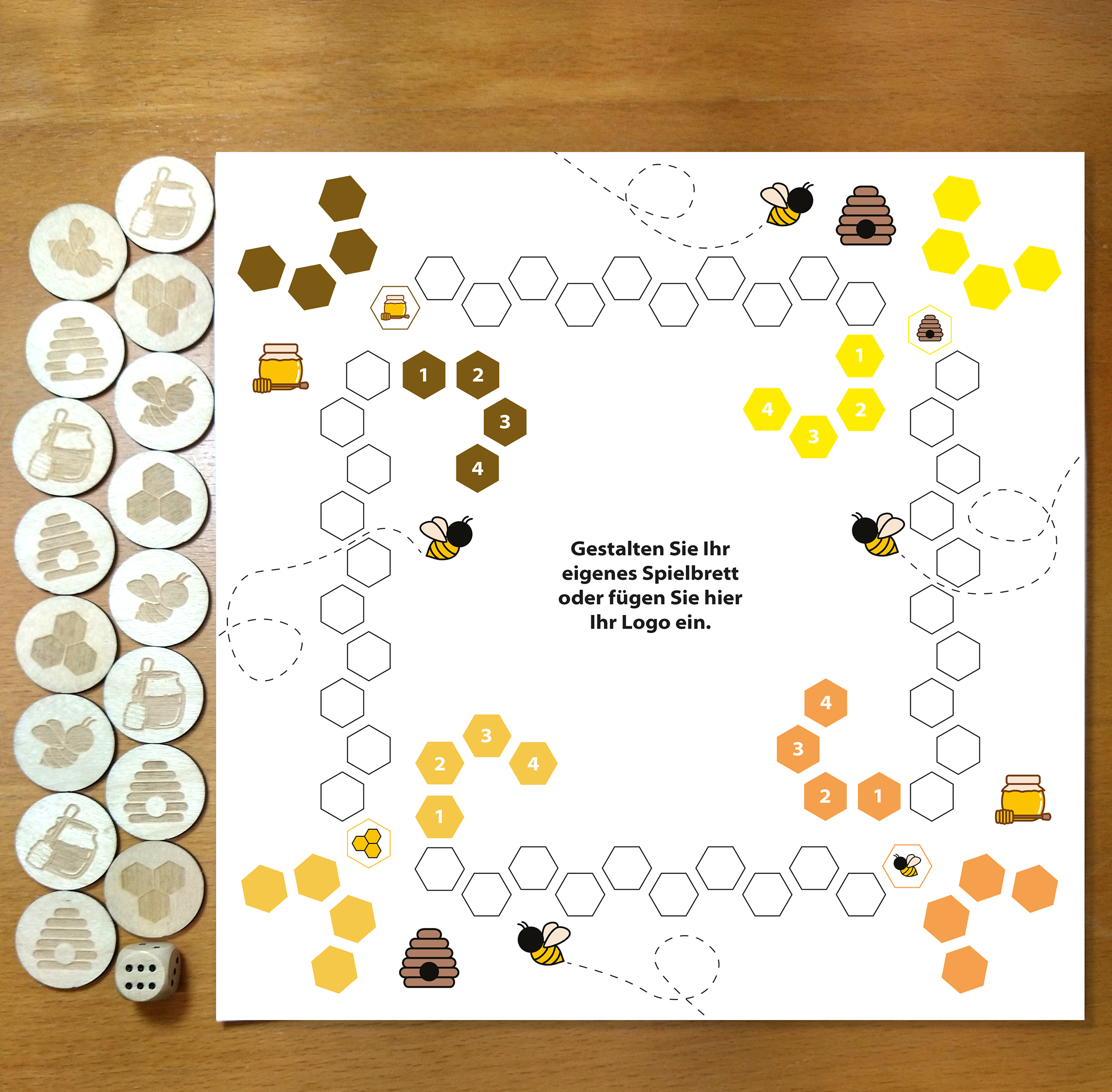 Themenbrettspiel mit eigener Gestaltung