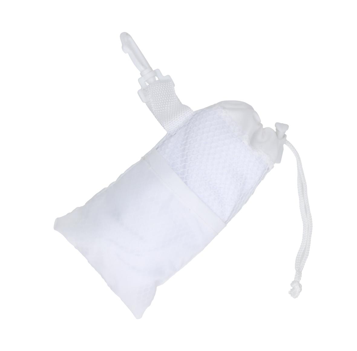 Fitnesshandtuch Tasche weiß