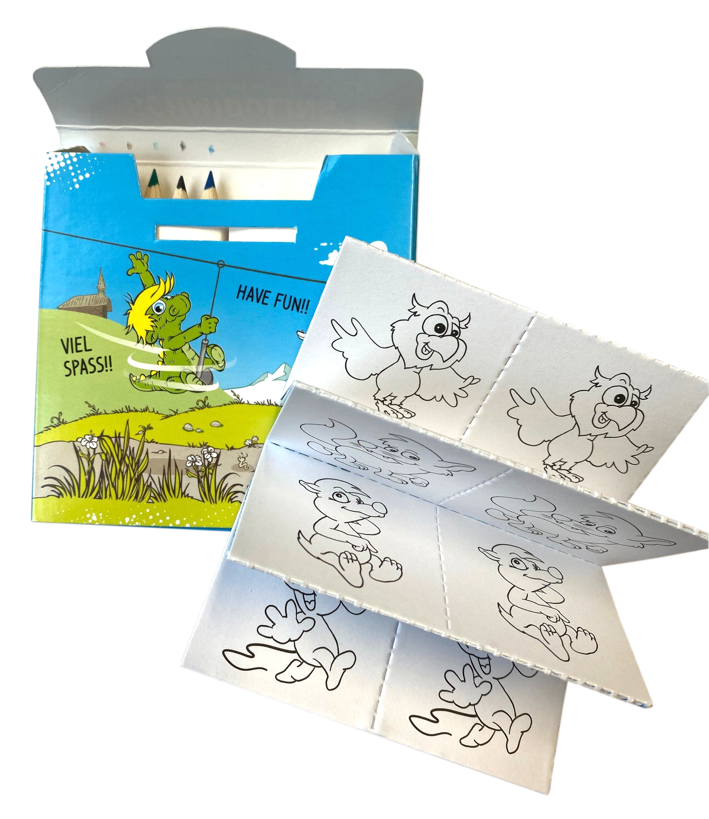 Buntstifte-Set MEMO Spiel und Stifte