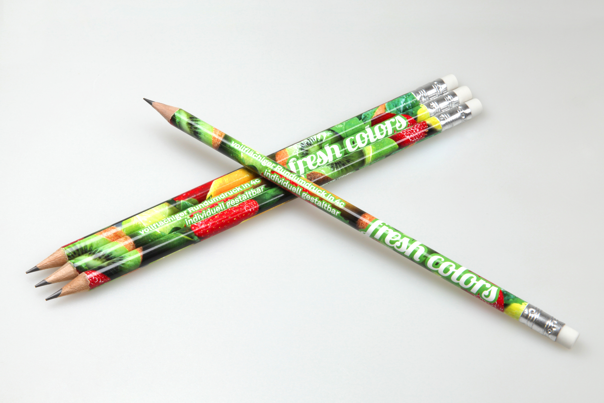 Holzbleistifte mit Bilderdruck