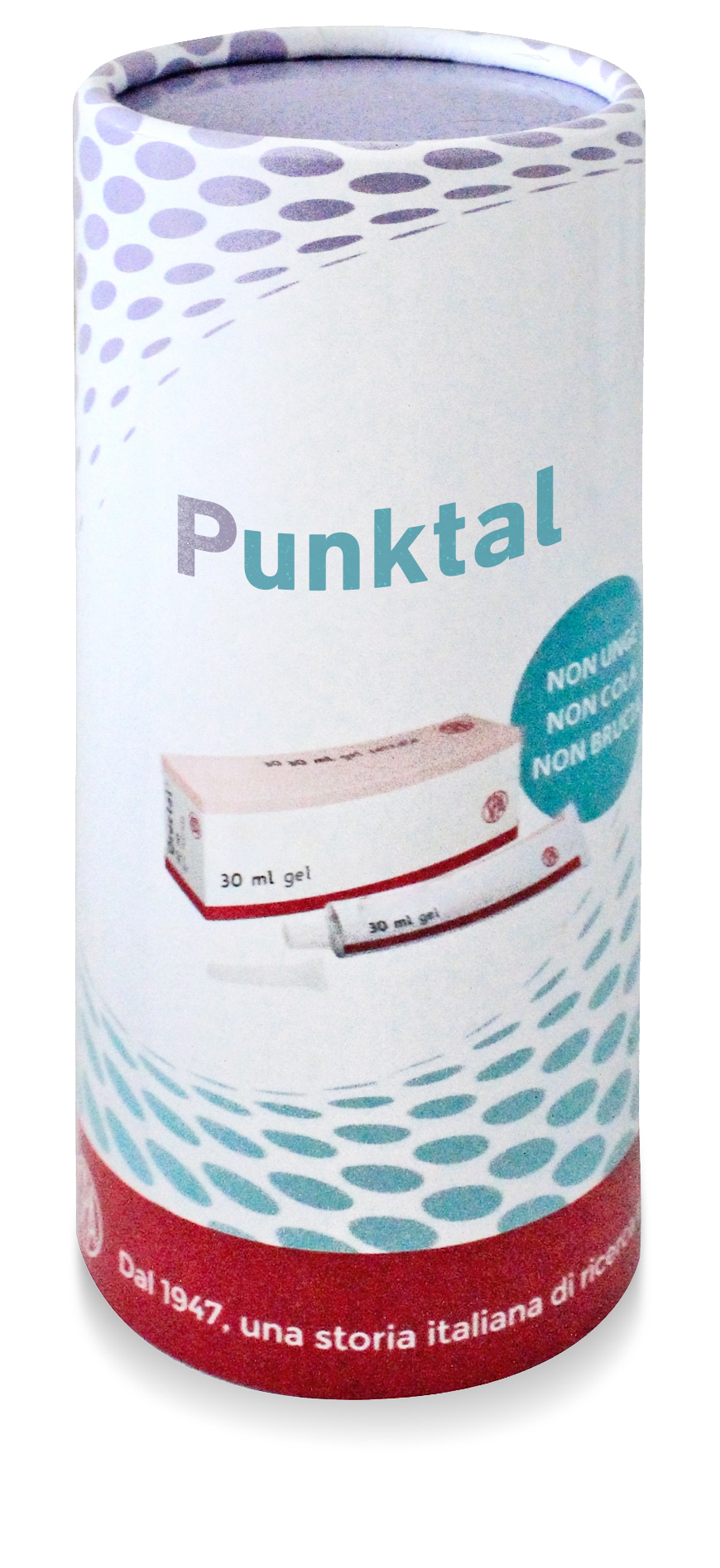 Runde Taschenbücherbox geschlossen