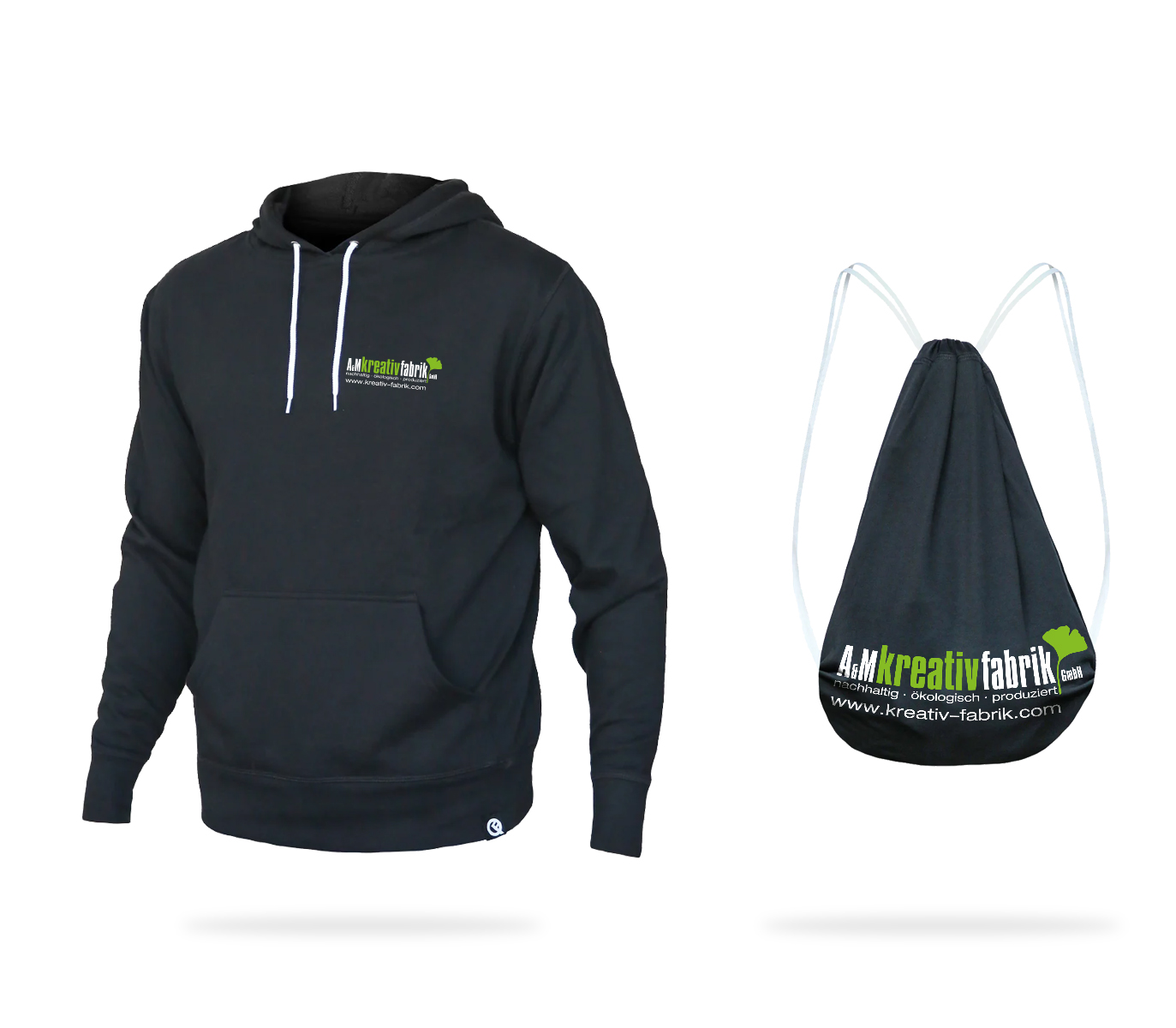 Hoodie Pullover mit Rucksack